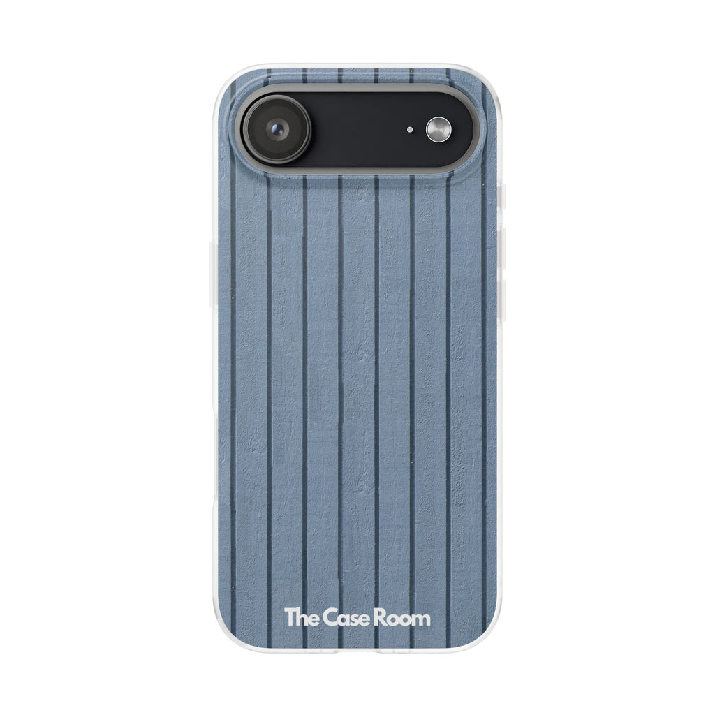Rustic Wood Panel (Blue) Phone Case - iPhone 17/16/15 & Samsung A24
