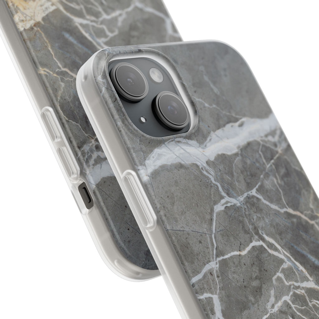 Gray Marble Phone Case - iPhone 17/16/15 & Samsung A24