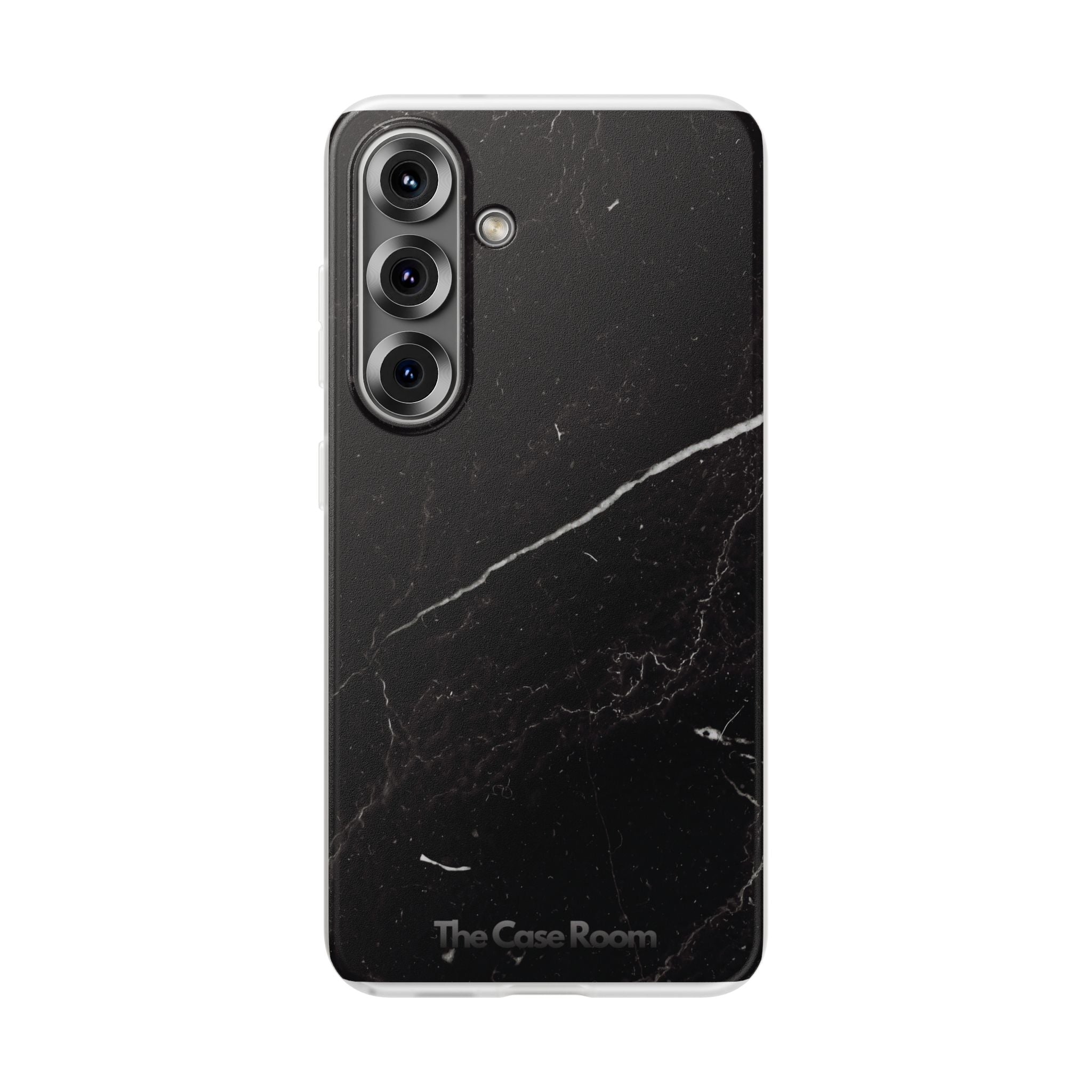 Black Marble Phone Case - iPhone 17/16/15 & Samsung A24