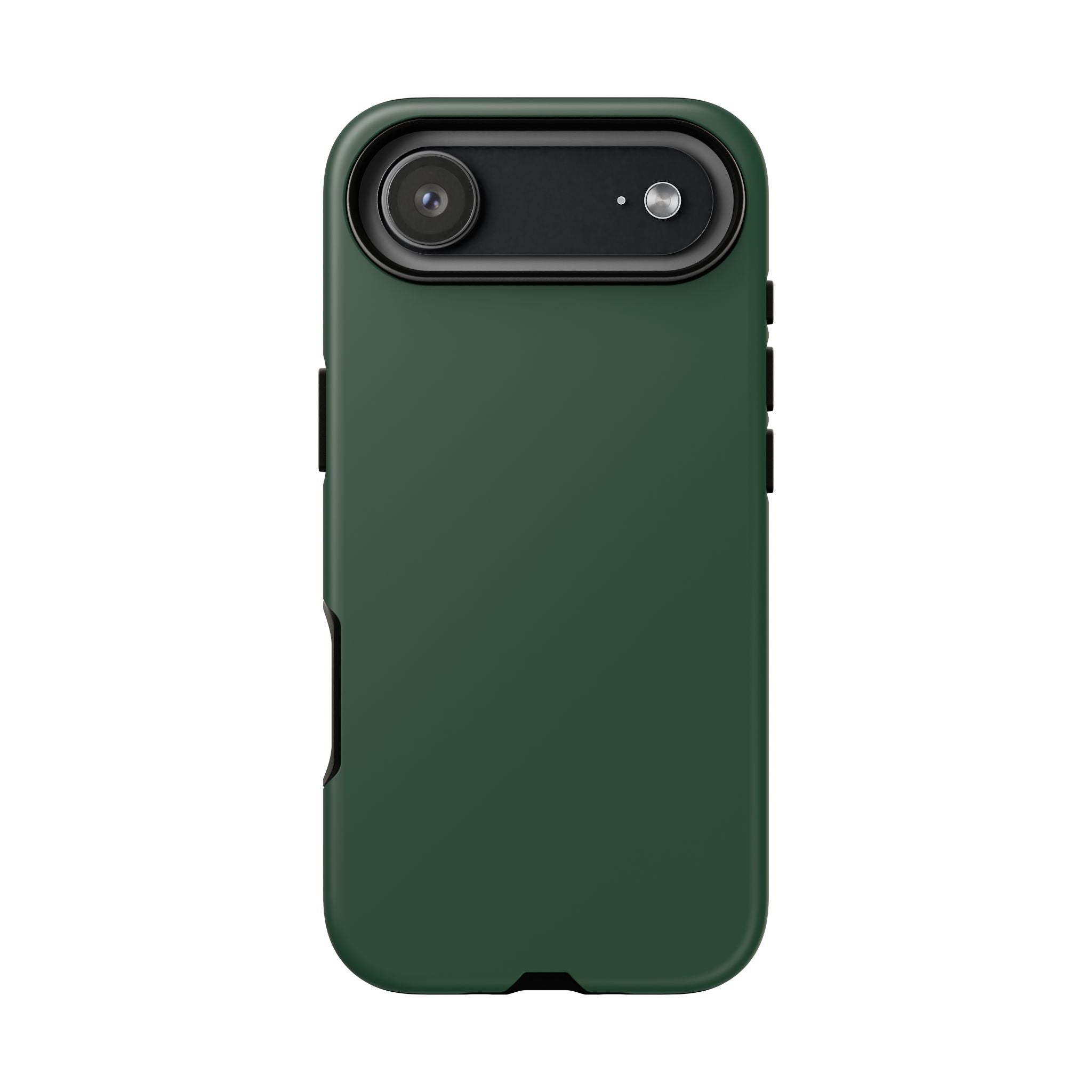 Tough iPhone Case (Green Matte/Glossy) - Shockproof Durable Protective Cover