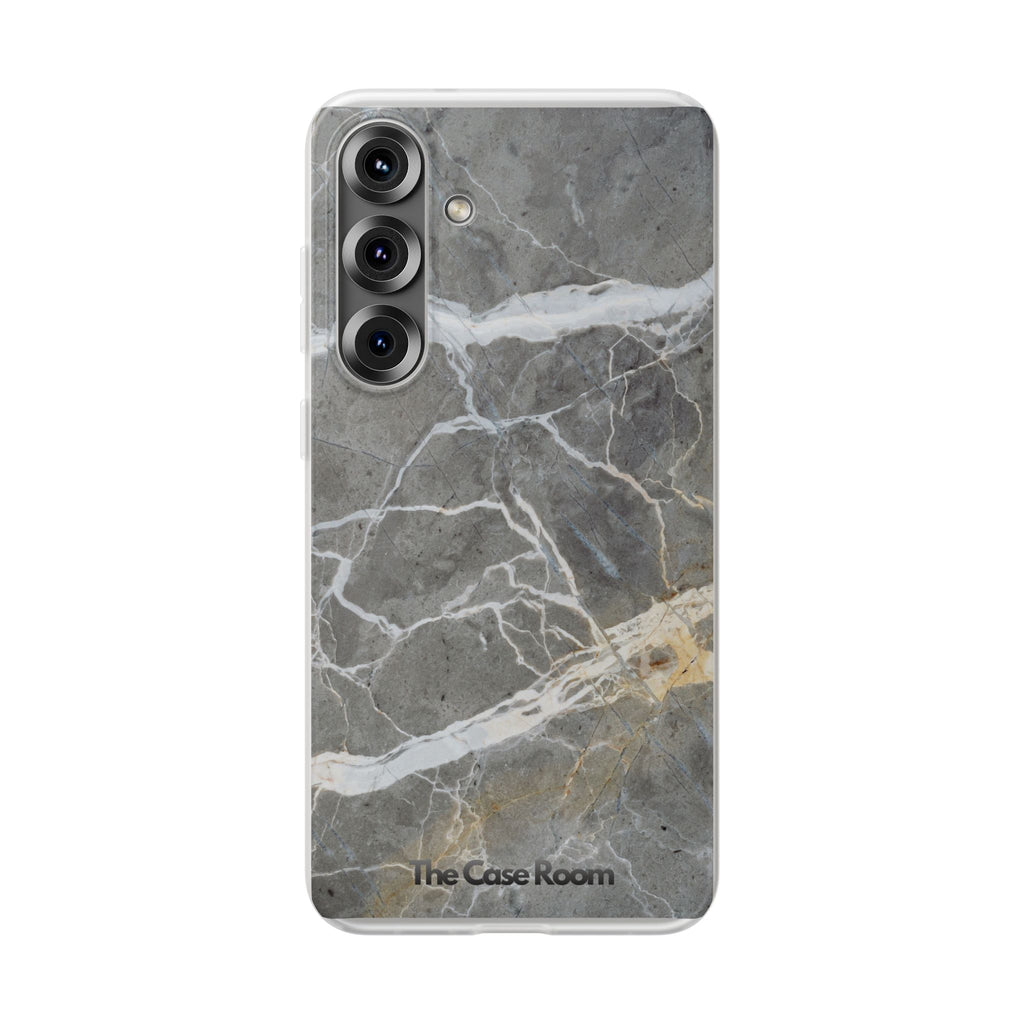 Gray Marble Phone Case - iPhone 17/16/15 & Samsung A24