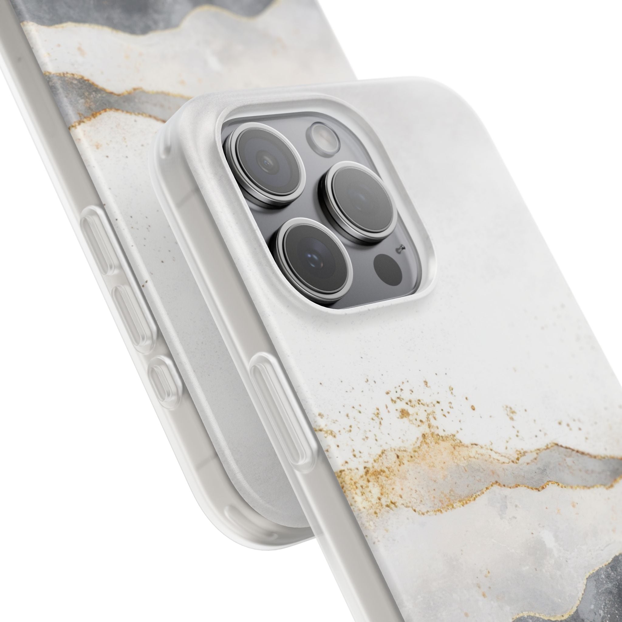 Elegant Marble Phone Case - iPhone 17/16/15 & Samsung A24