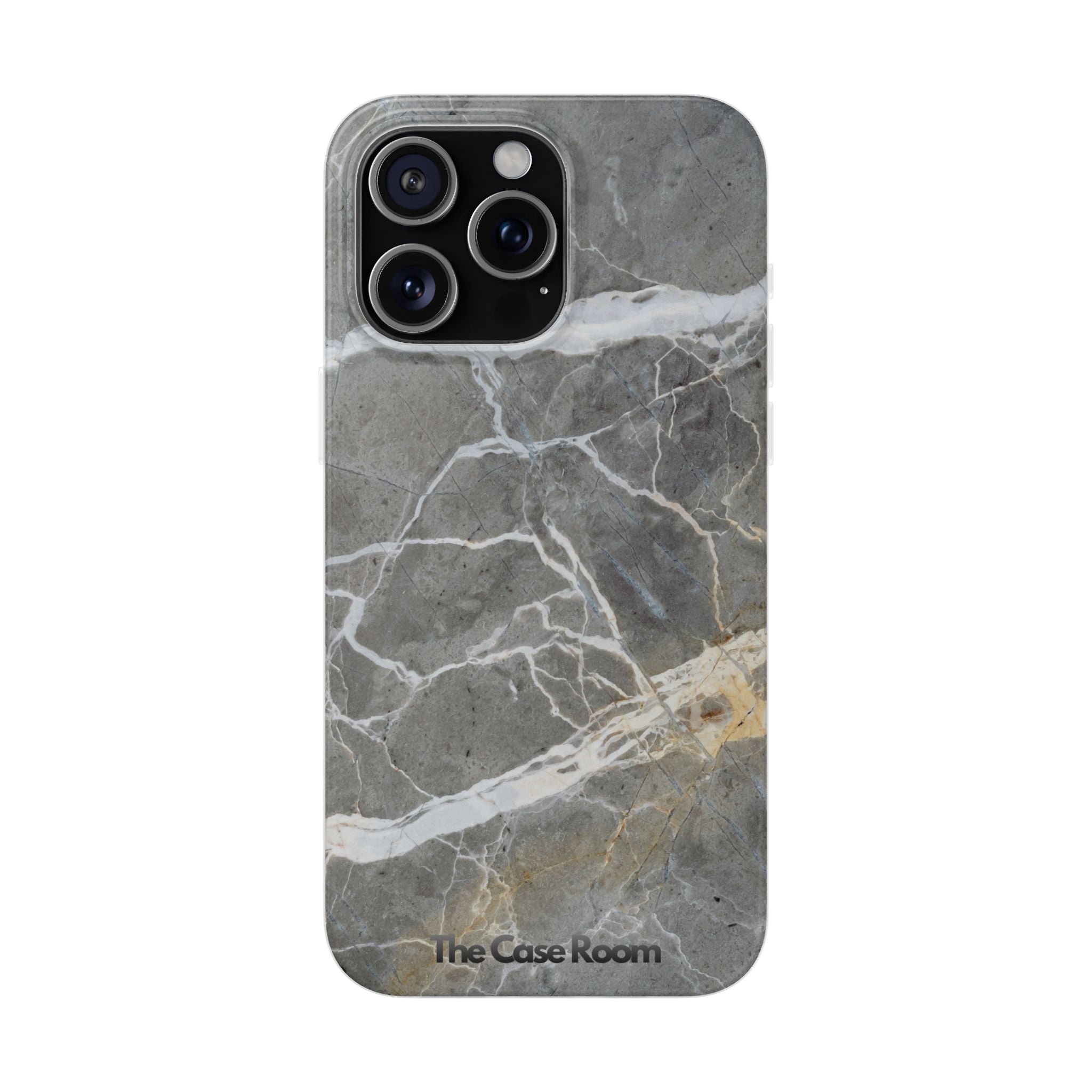 Gray Marble Phone Case - iPhone 17/16/15 & Samsung A24