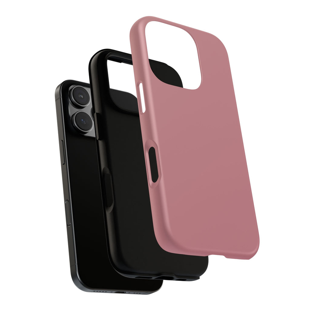 Tough iPhone Case (Rose Matte/Glossy) - Shockproof Durable Protective Cover