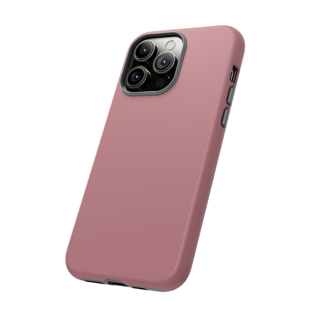 Tough iPhone Case (Rose Matte/Glossy) - Shockproof Durable Protective Cover