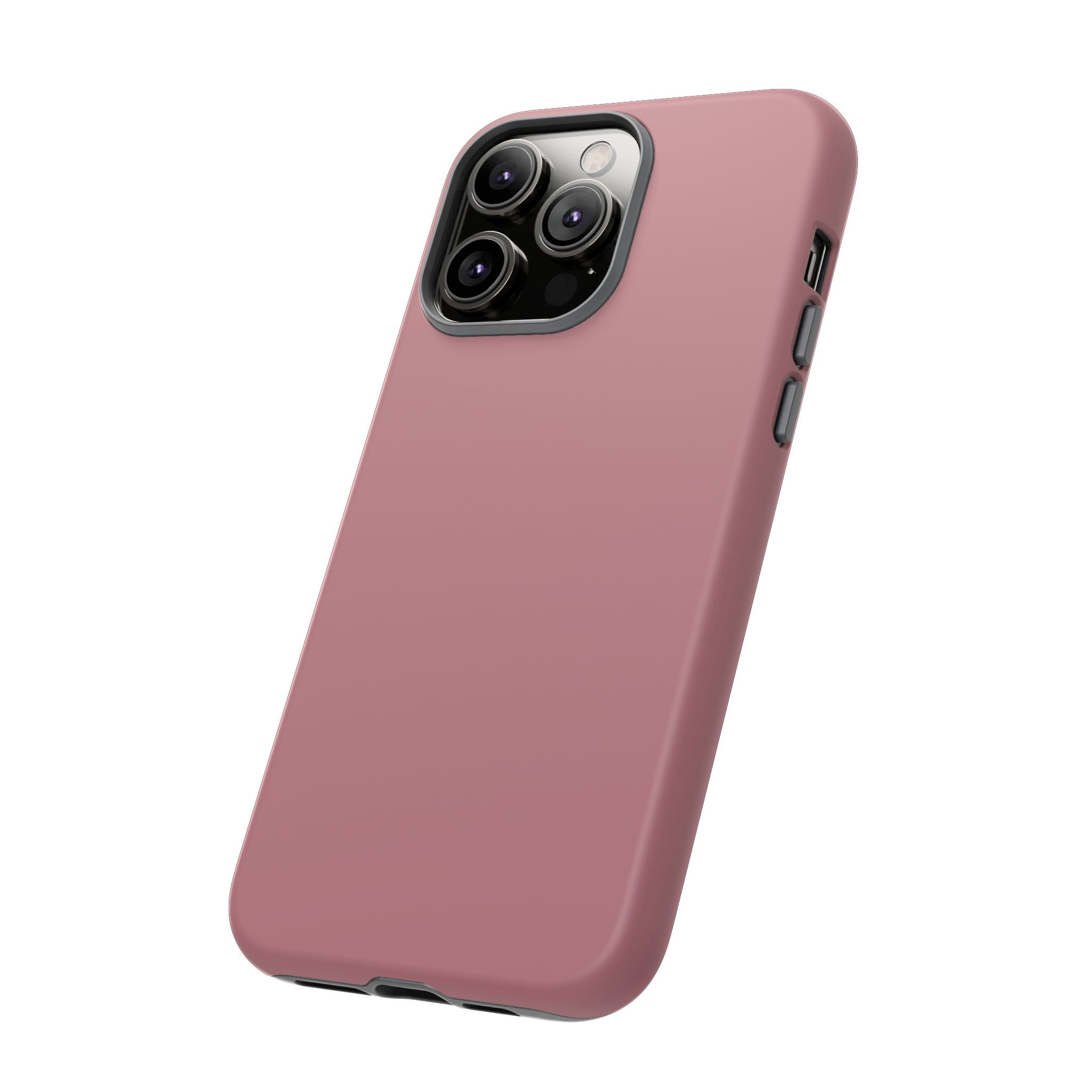 Tough iPhone Case (Rose Matte/Glossy) - Shockproof Durable Protective Cover