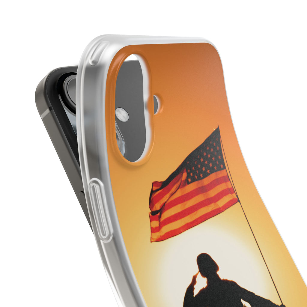 Veterans and Troops Support Phone Case - iPhone 17/16/15 & Samsung A24
