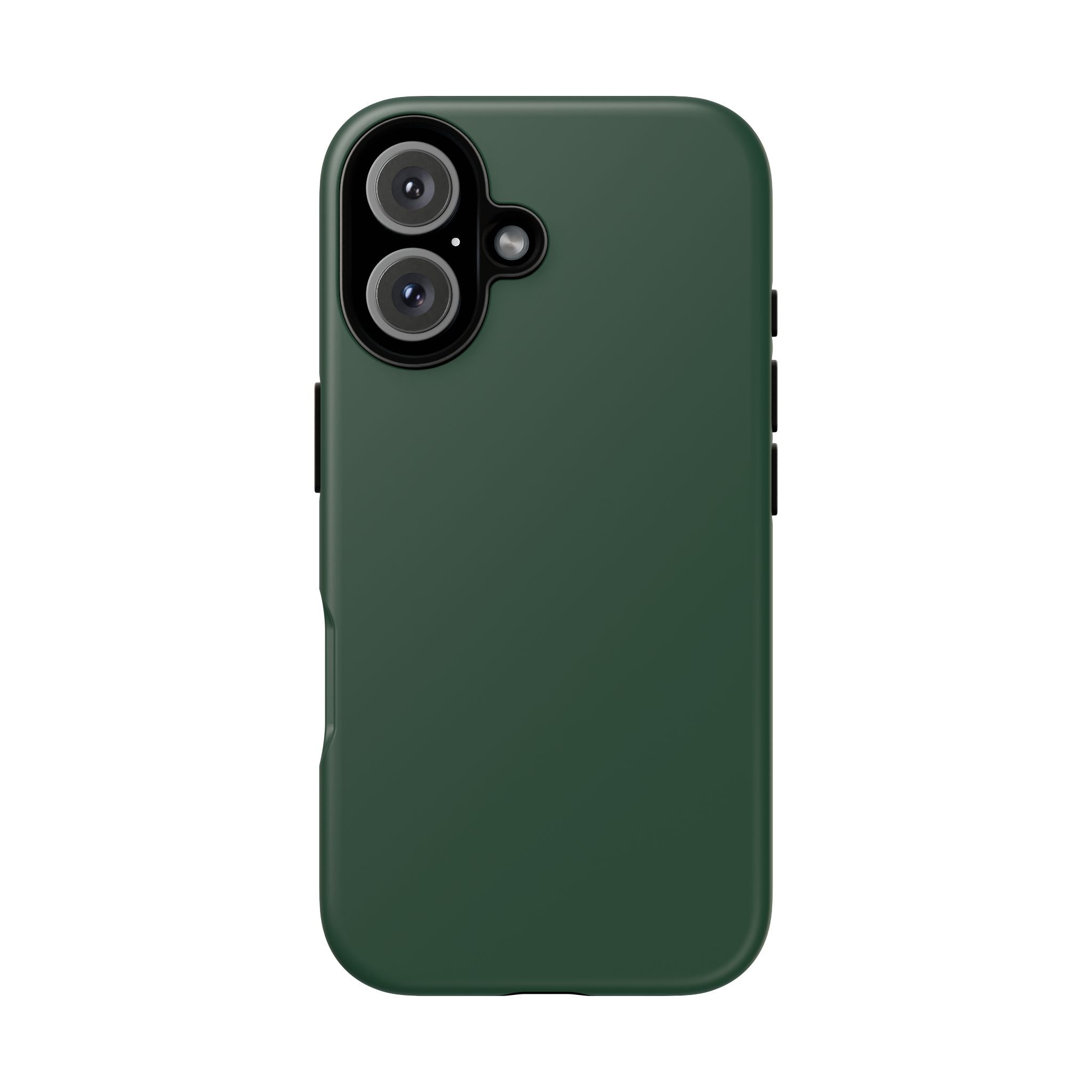 Tough iPhone Case (Green Matte/Glossy) - Shockproof Durable Protective Cover