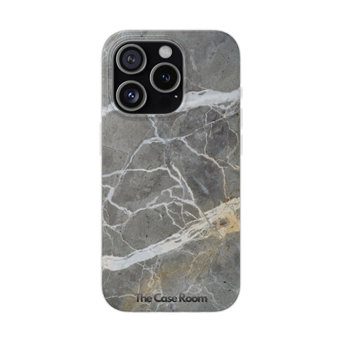 Gray Marble Phone Case - iPhone 17/16/15 & Samsung A24
