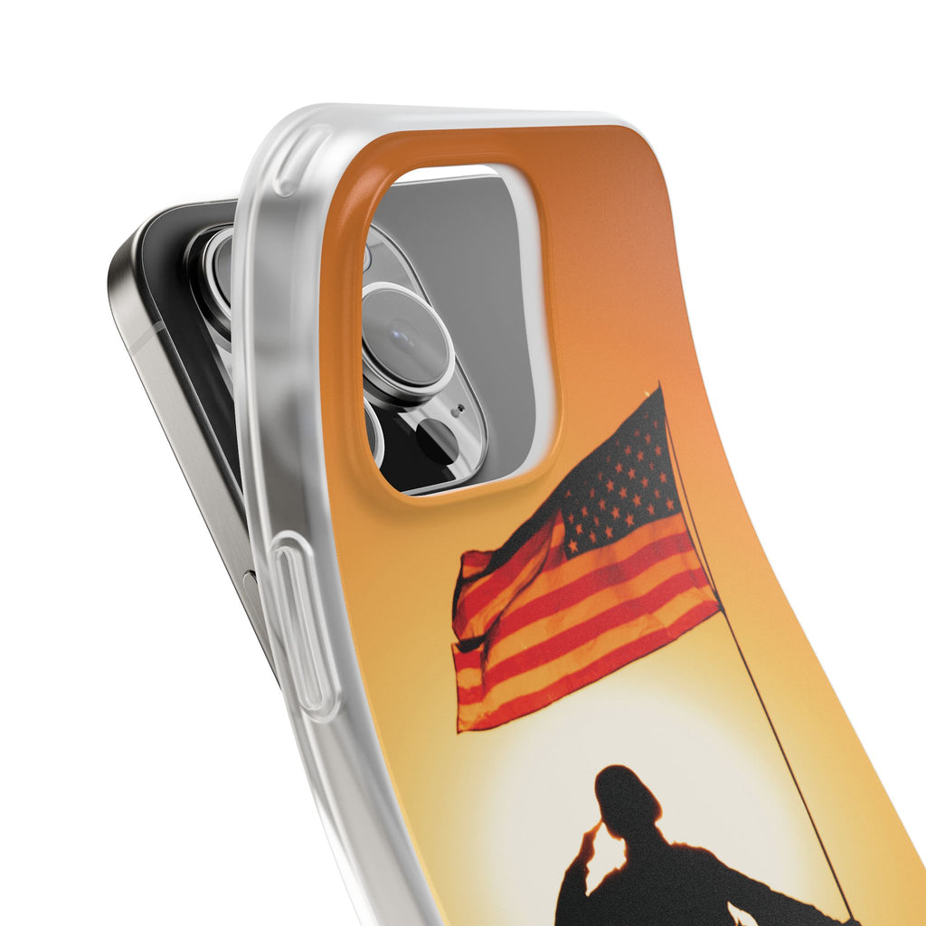 Veterans and Troops Support Phone Case - iPhone 17/16/15 & Samsung A24