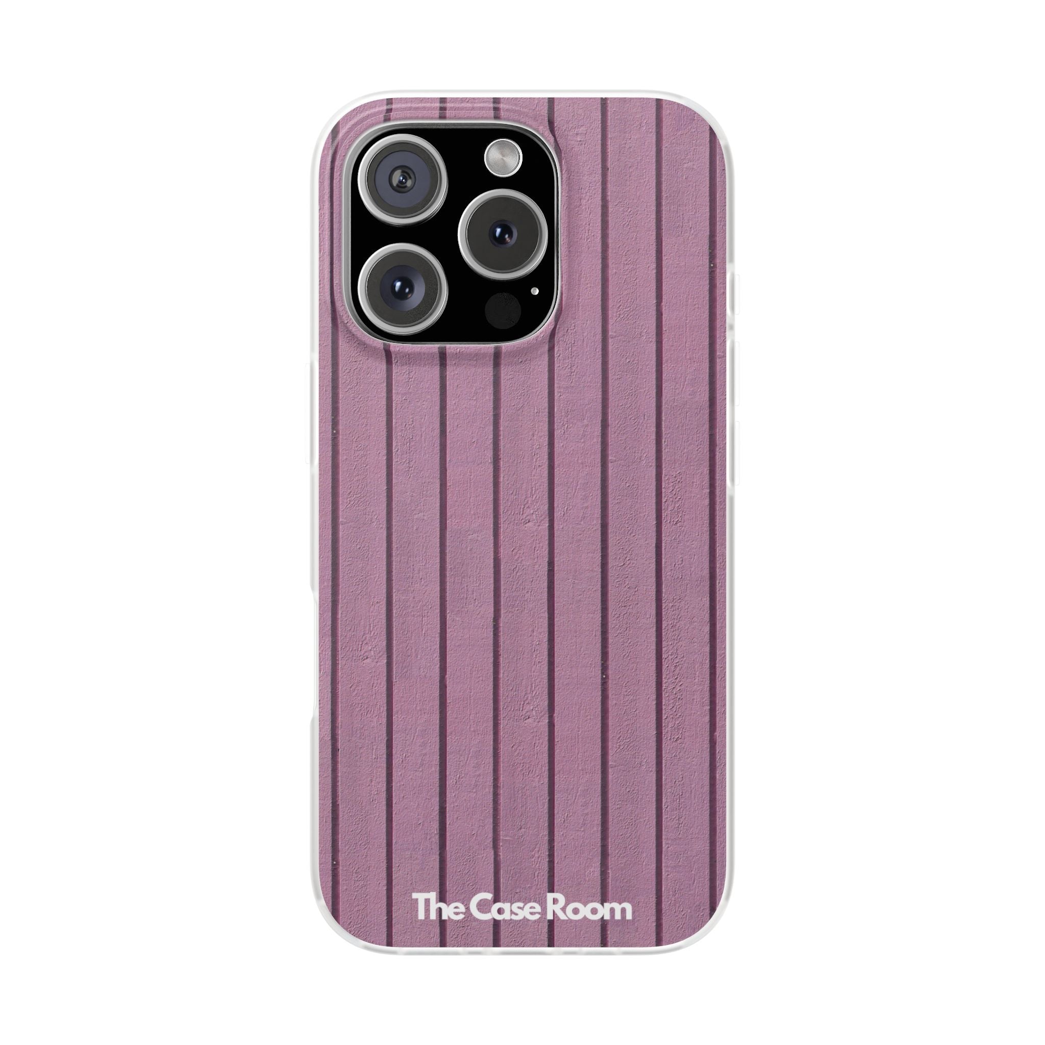 Rustic Wood Panel (Pink) Phone Case - iPhone 17/16/15 & Samsung A24