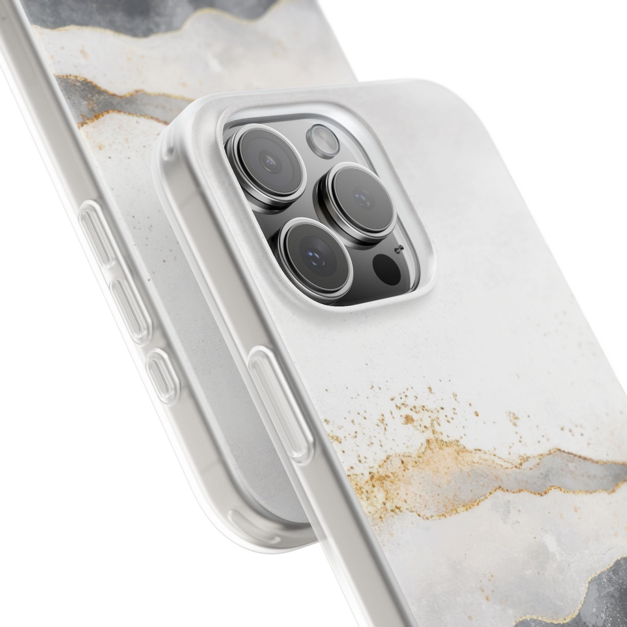 Elegant Marble Phone Case - iPhone 17/16/15 & Samsung A24