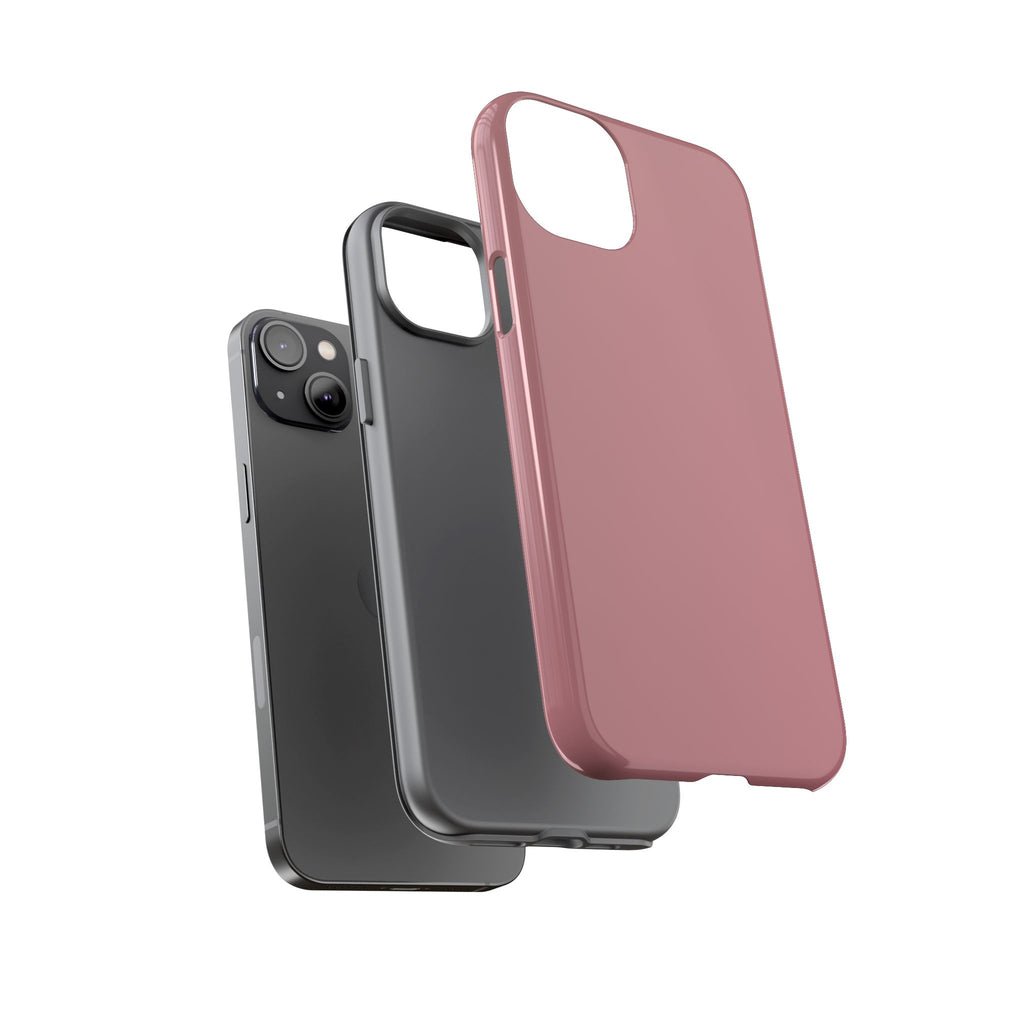Tough iPhone Case (Rose Matte/Glossy) - Shockproof Durable Protective Cover
