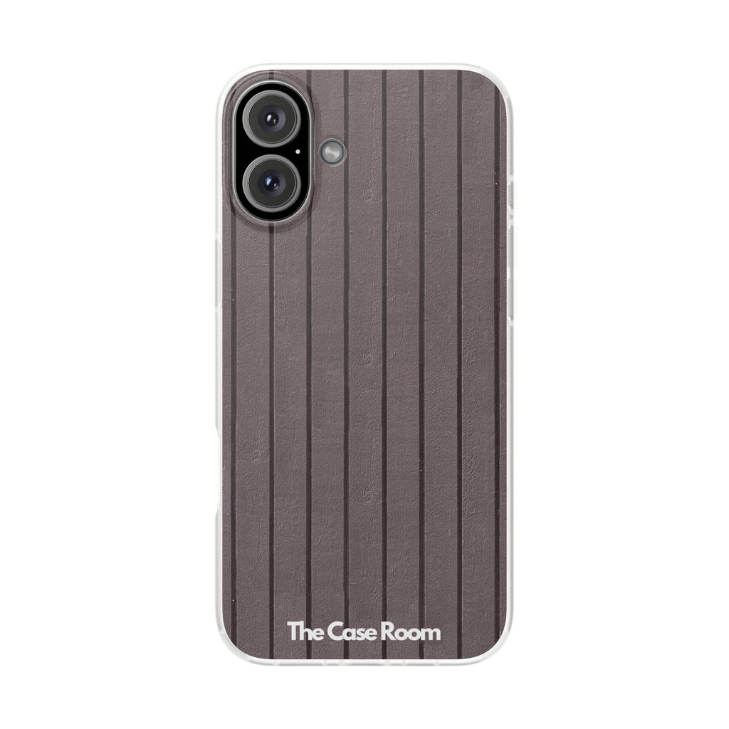 Rustic Wood Panel (Black) Phone Case - iPhone 17/16/15 & Samsung A24