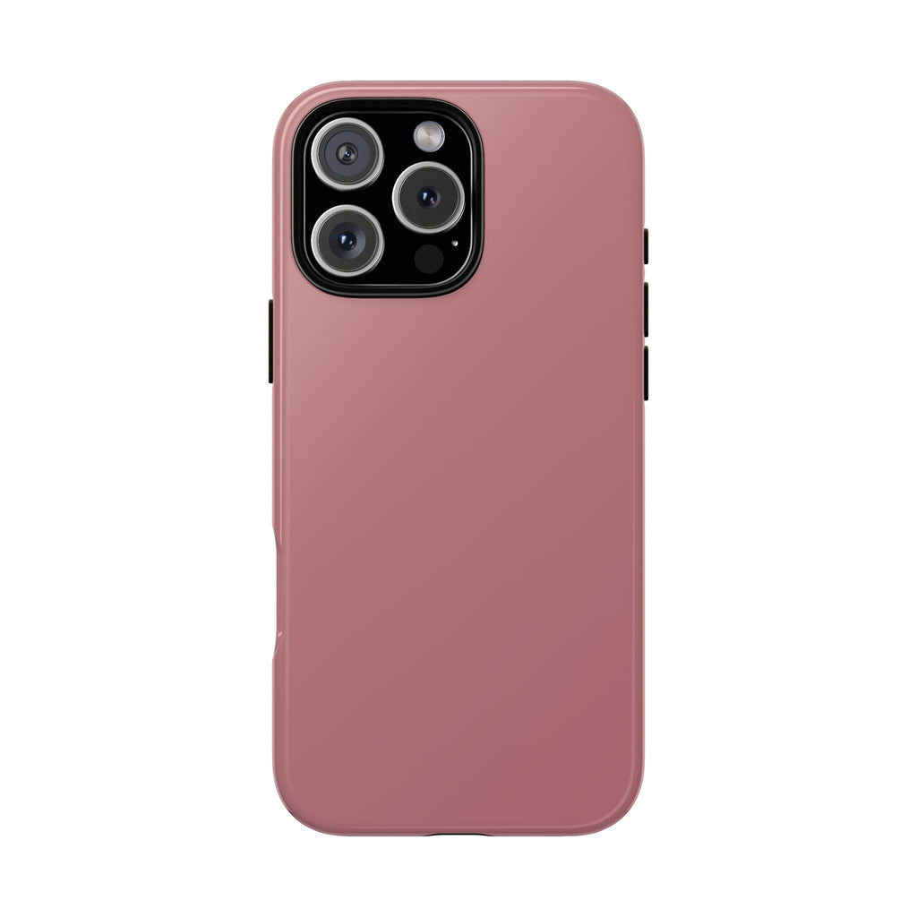 Tough iPhone Case (Rose Matte/Glossy) - Shockproof Durable Protective Cover