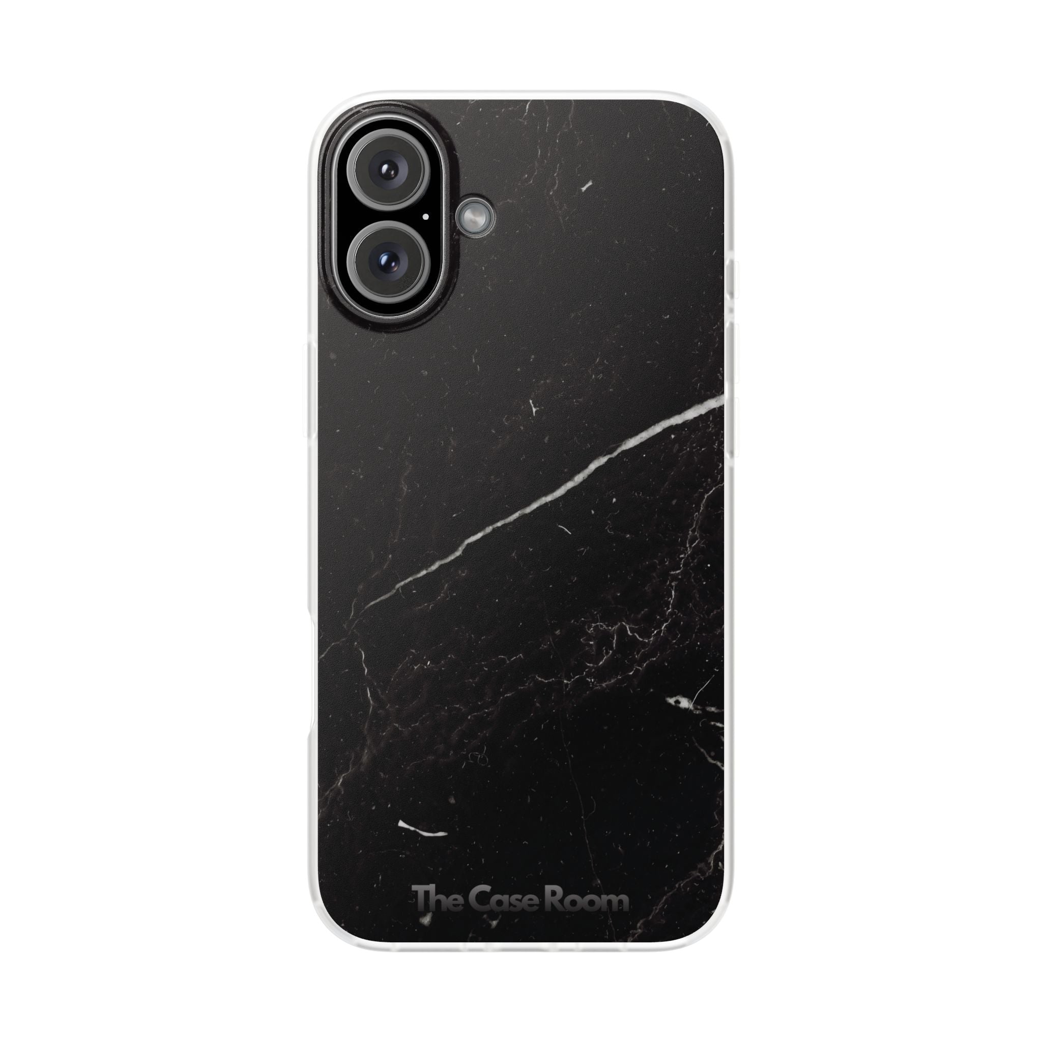 Black Marble Phone Case - iPhone 17/16/15 & Samsung A24