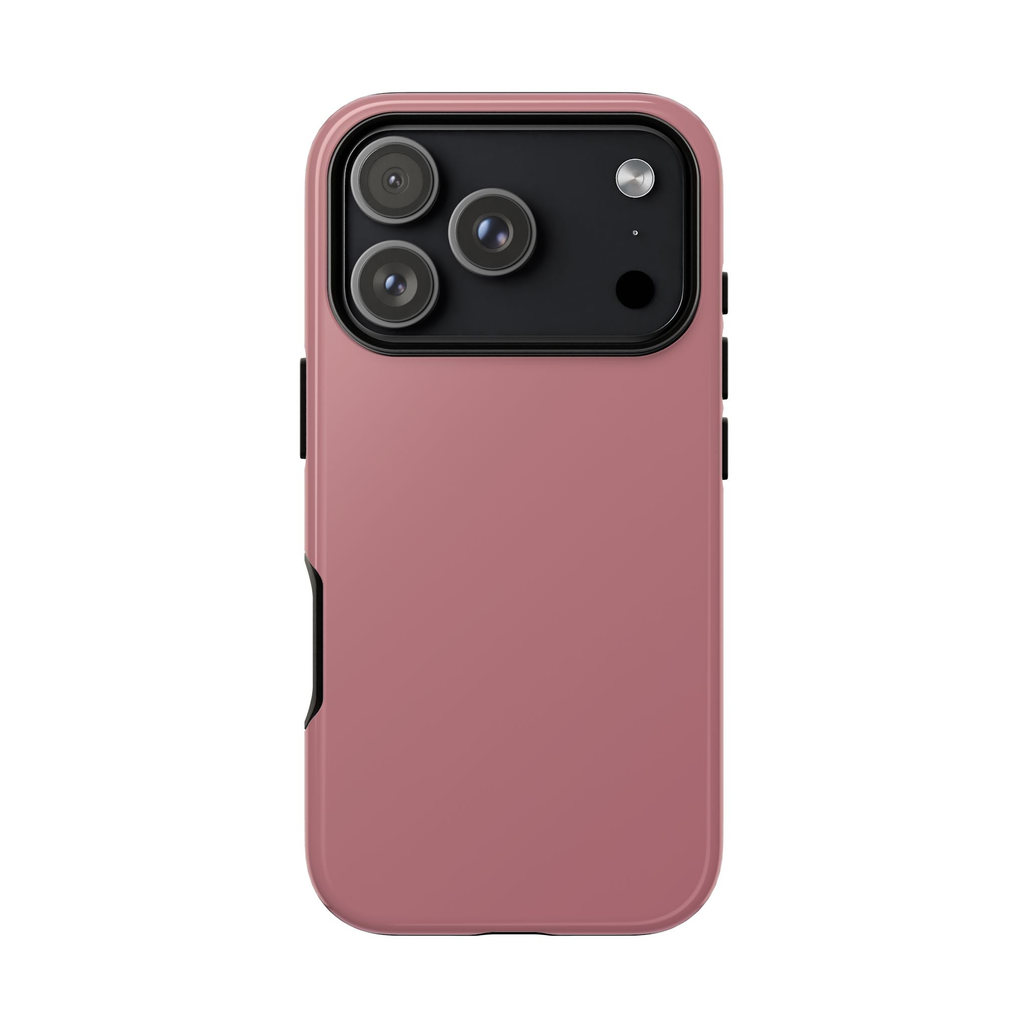 Tough iPhone Case (Rose Matte/Glossy) - Shockproof Durable Protective Cover