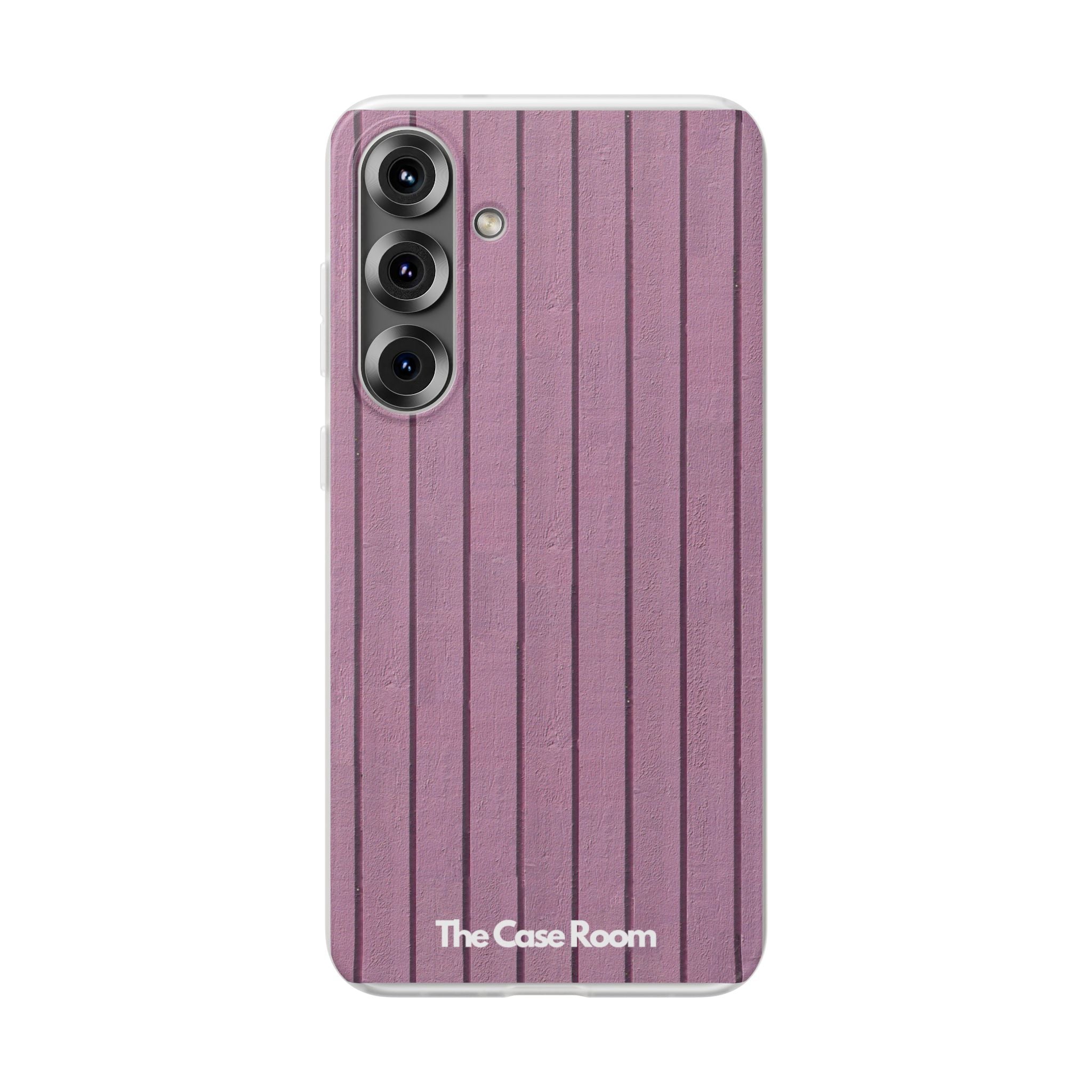 Rustic Wood Panel (Pink) Phone Case - iPhone 17/16/15 & Samsung A24
