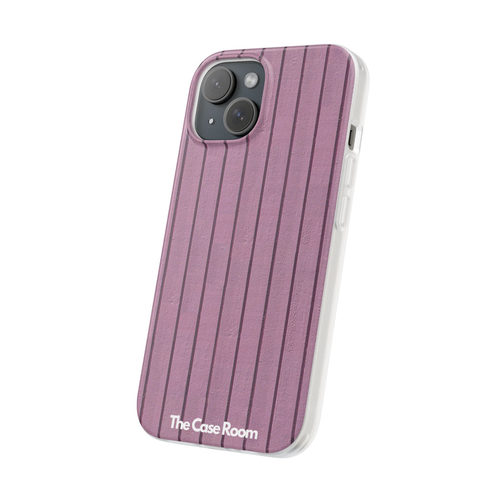 Rustic Wood Panel (Pink) Phone Case - iPhone 17/16/15 & Samsung A24