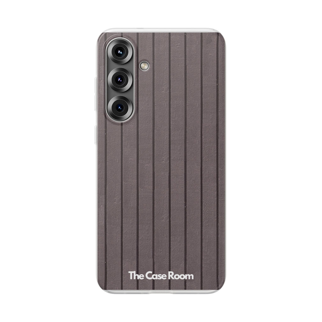 Rustic Wood Panel (Black) Phone Case - iPhone 17/16/15 & Samsung A24