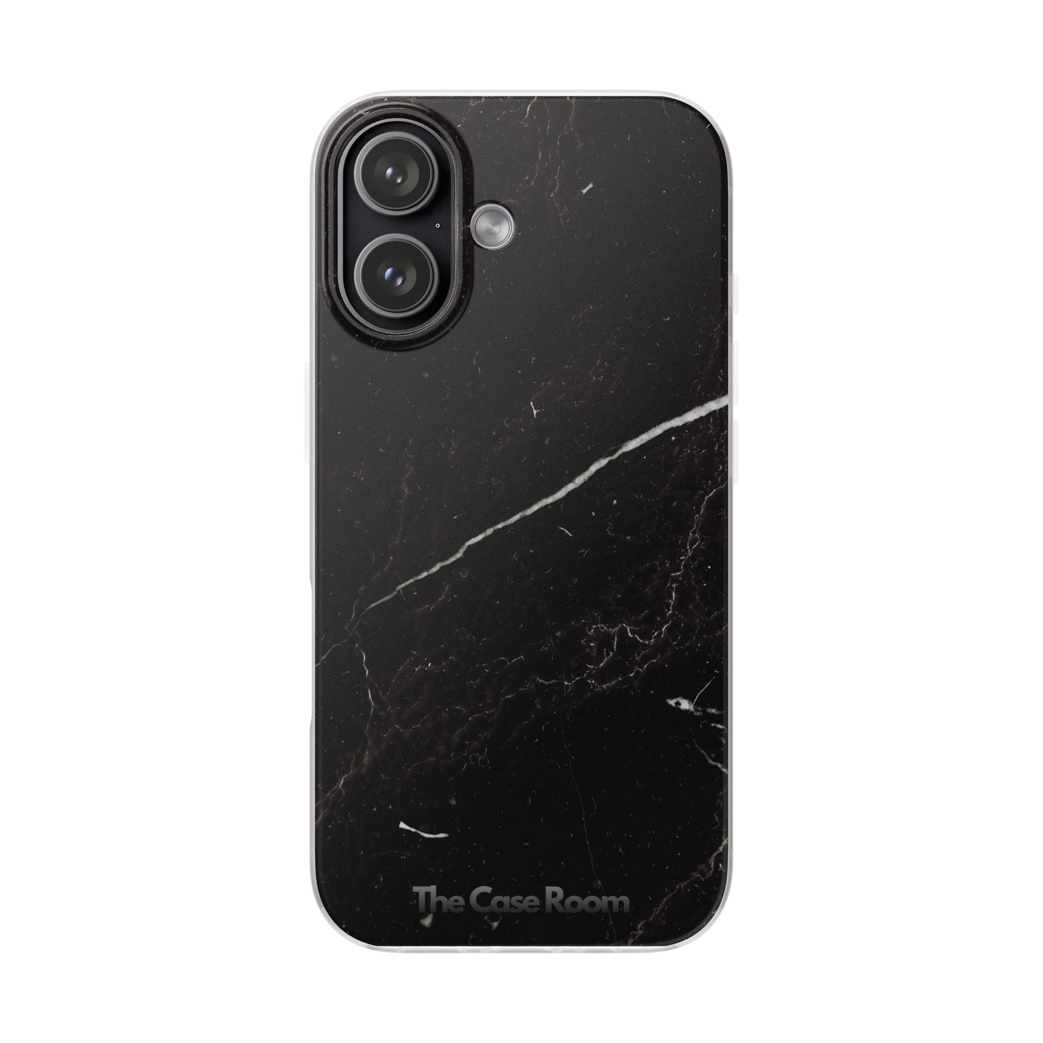 Black Marble Phone Case - iPhone 17/16/15 & Samsung A24
