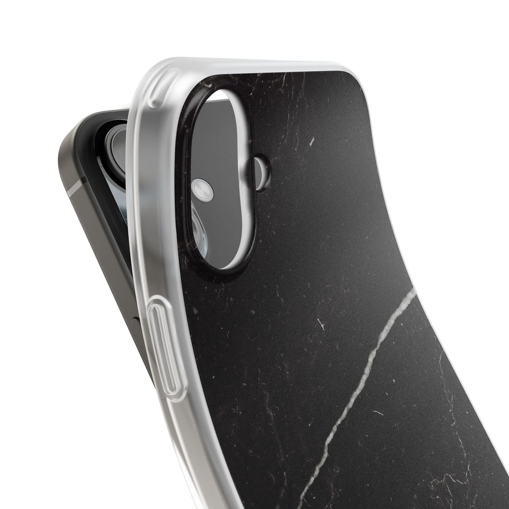 Black Marble Phone Case - iPhone 17/16/15 & Samsung A24