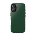Tough iPhone Case (Green Matte/Glossy) - Shockproof Durable Protective Cover