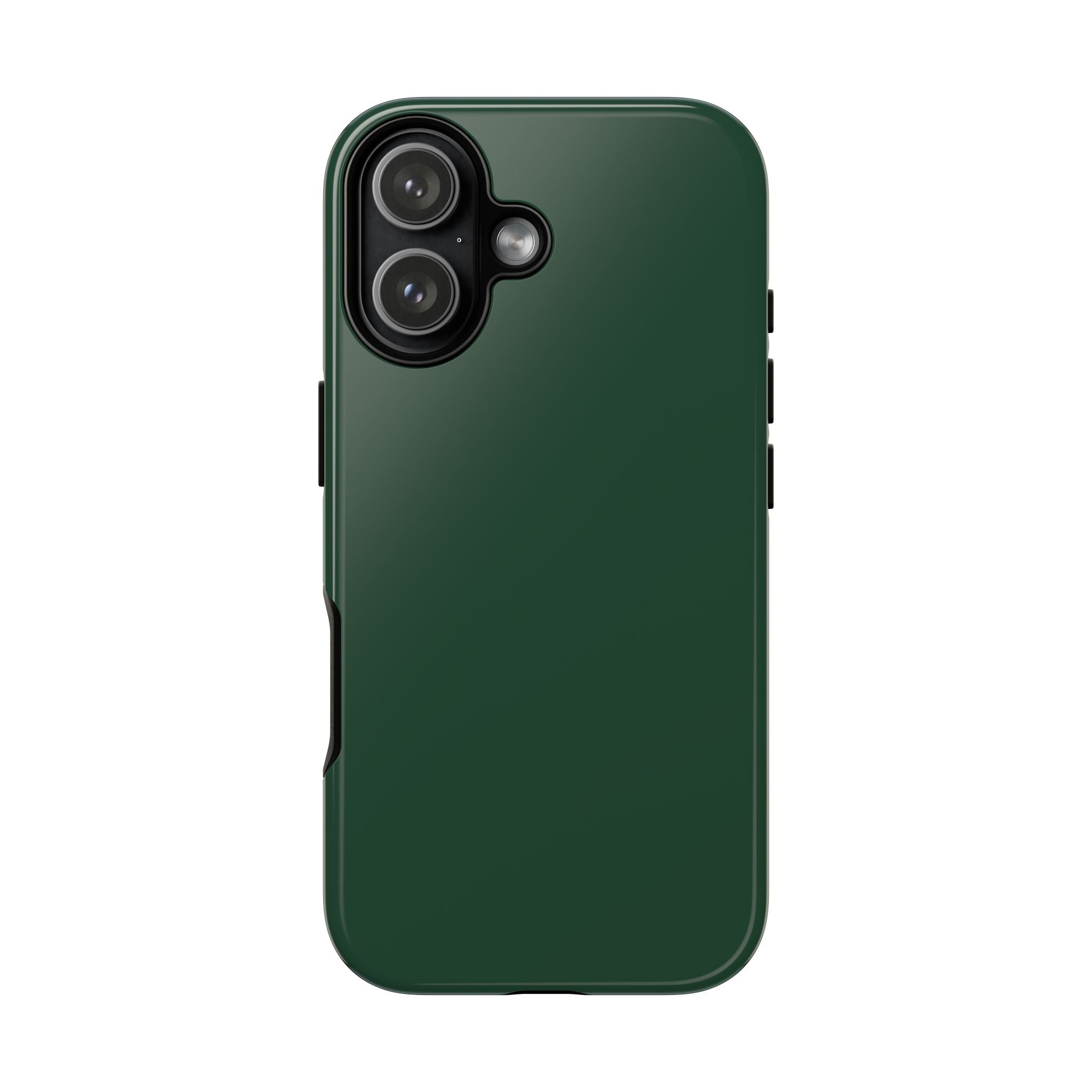 Tough iPhone Case (Green Matte/Glossy) - Shockproof Durable Protective Cover