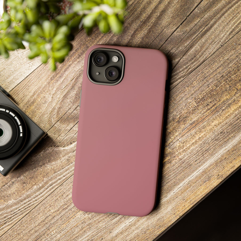 Tough iPhone Case (Rose Matte/Glossy) - Shockproof Durable Protective Cover