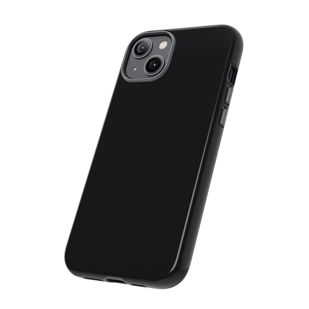 Tough iPhone Case (Space Black Matte/Glossy) - Shockproof Durable Protective Cover