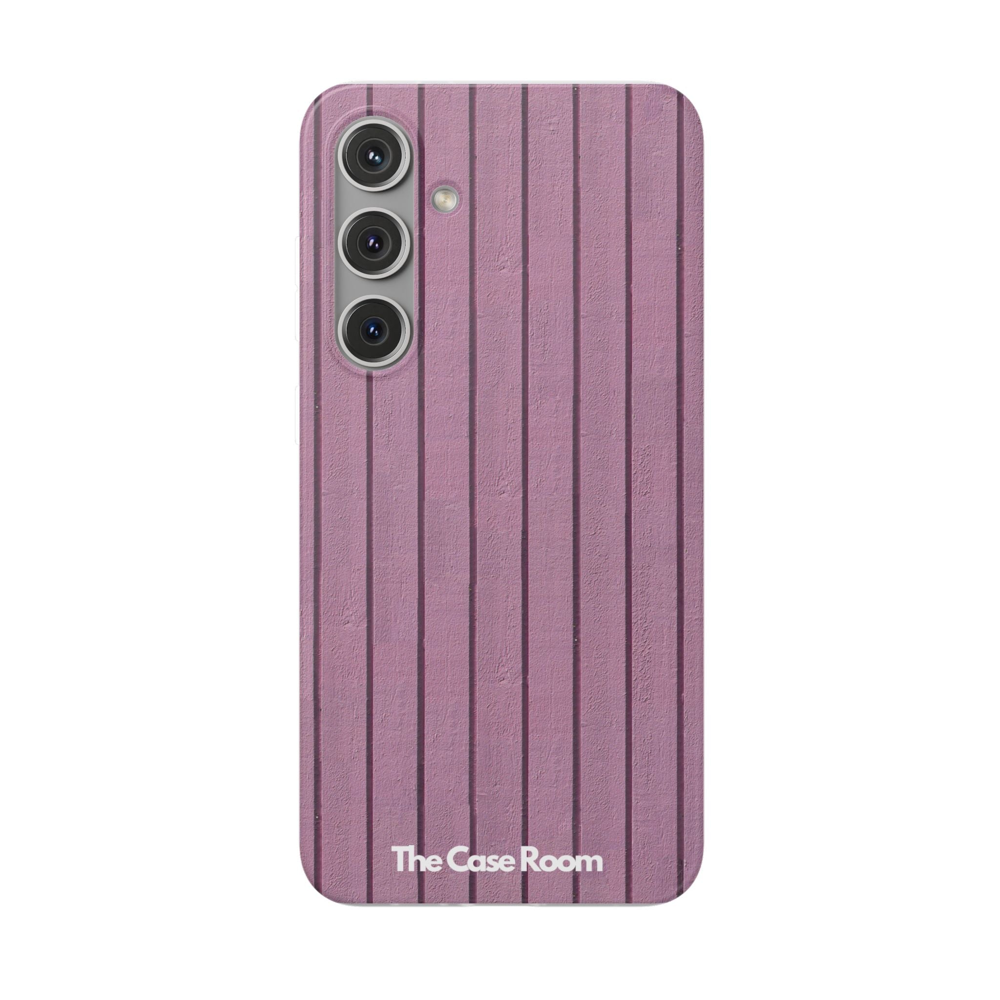 Rustic Wood Panel (Pink) Phone Case - iPhone 17/16/15 & Samsung A24