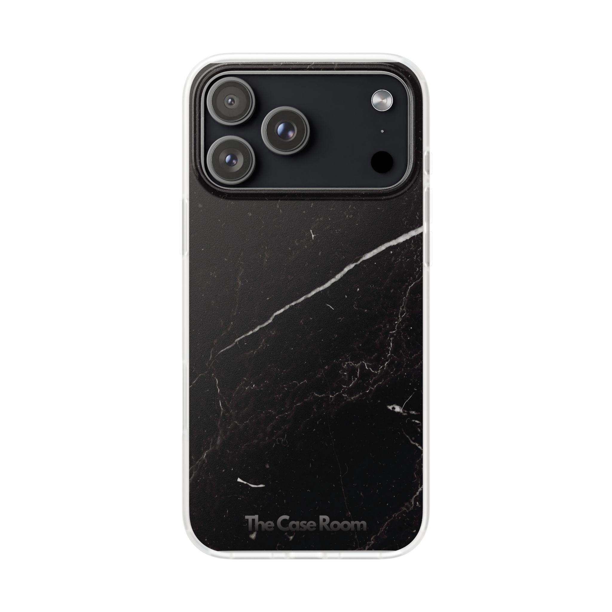 Black Marble Phone Case - iPhone 17/16/15 & Samsung A24