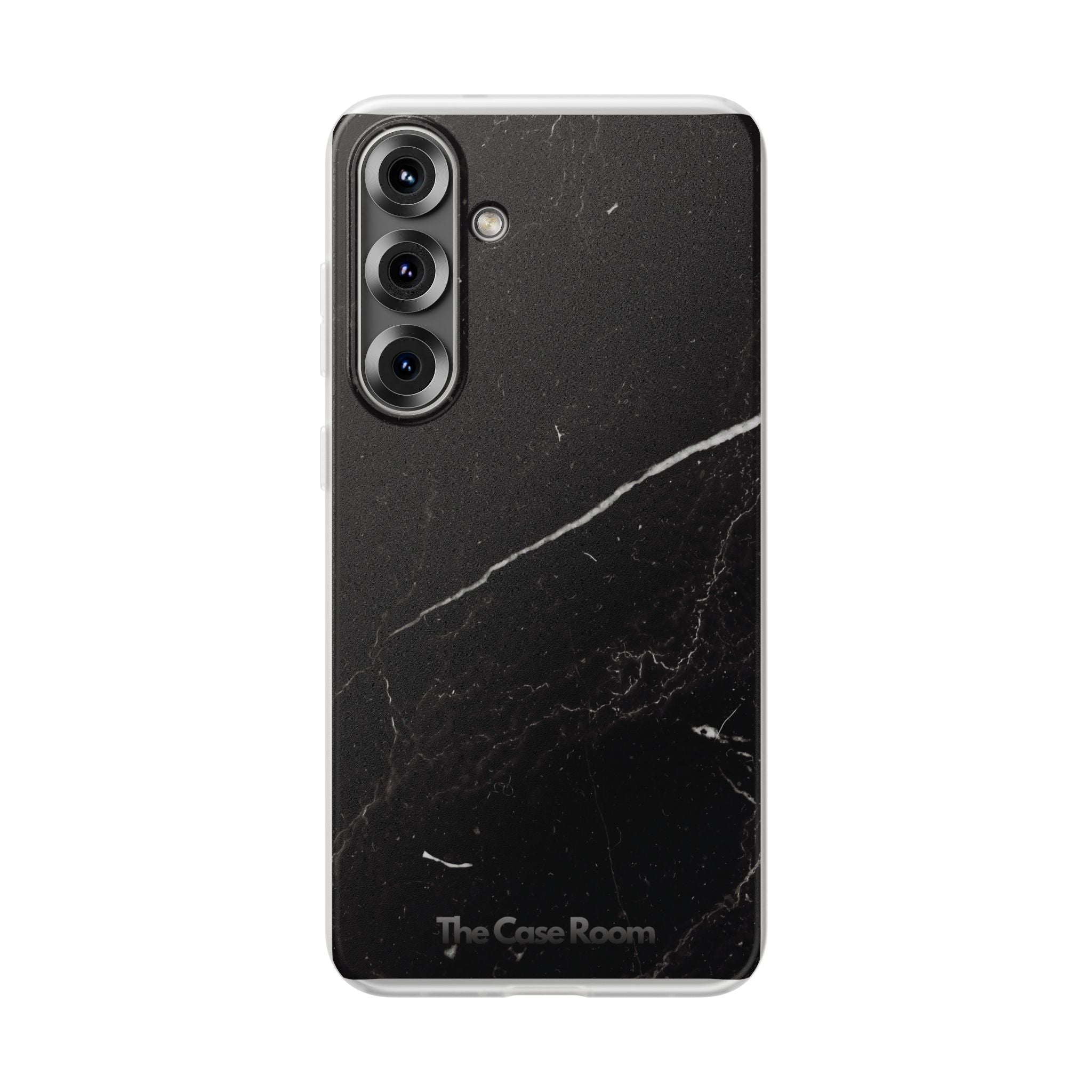Black Marble Phone Case - iPhone 17/16/15 & Samsung A24