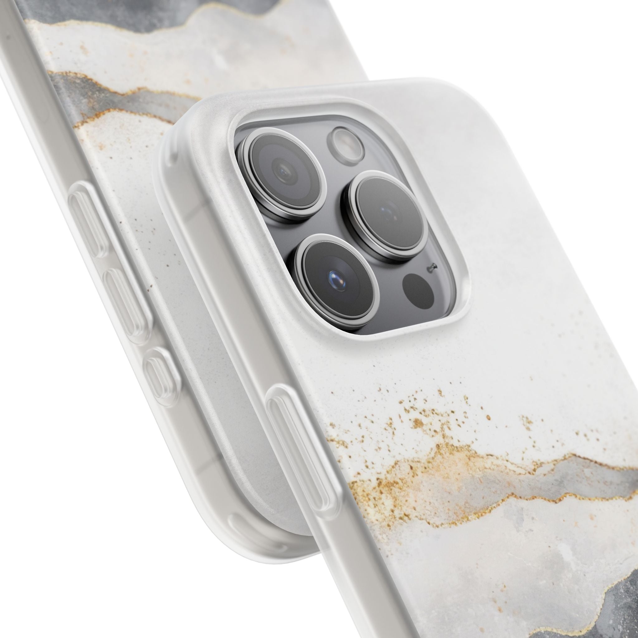 Elegant Marble Phone Case - iPhone 17/16/15 & Samsung A24