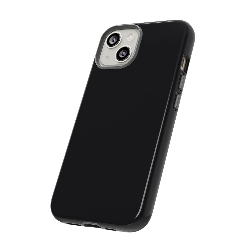 Tough iPhone Case (Space Black Matte/Glossy) - Shockproof Durable Protective Cover