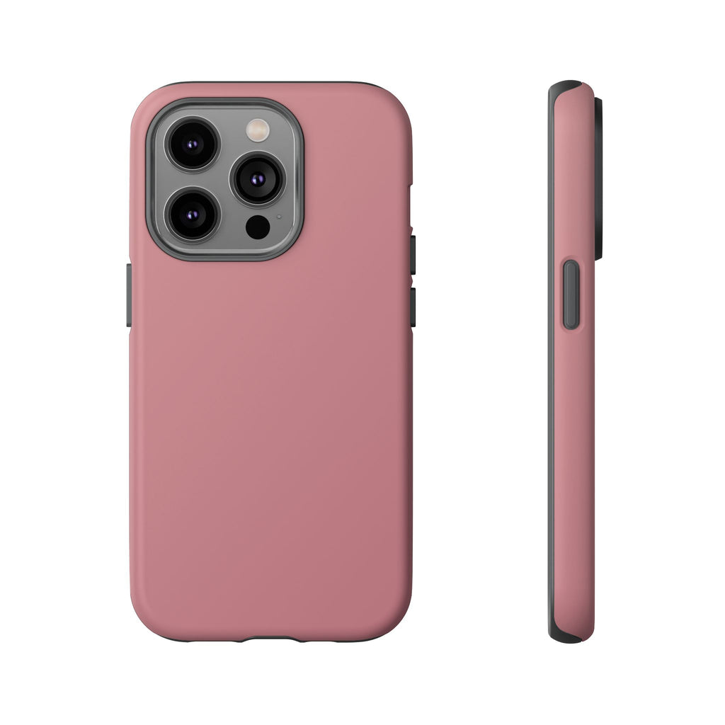 Tough iPhone Case (Rose Matte/Glossy) - Shockproof Durable Protective Cover