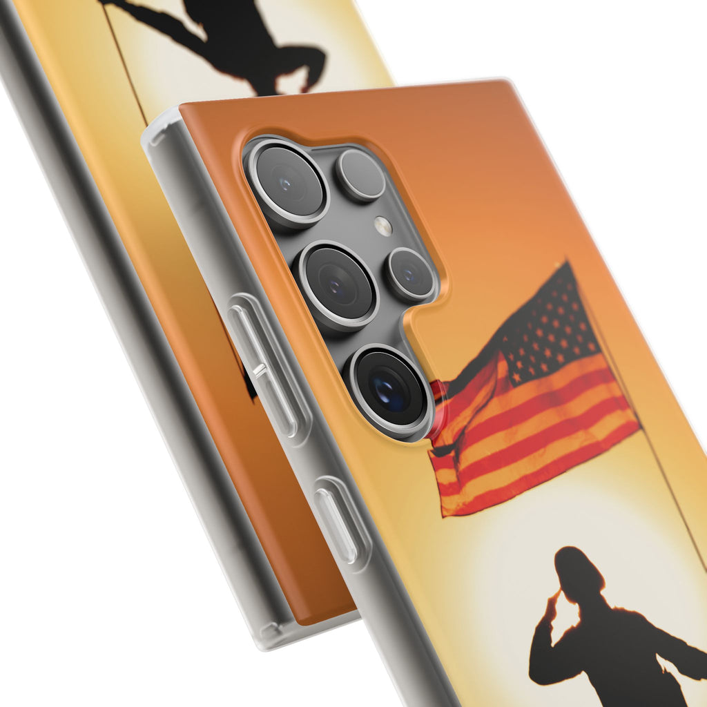 Veterans and Troops Support Phone Case - iPhone 17/16/15 & Samsung A24