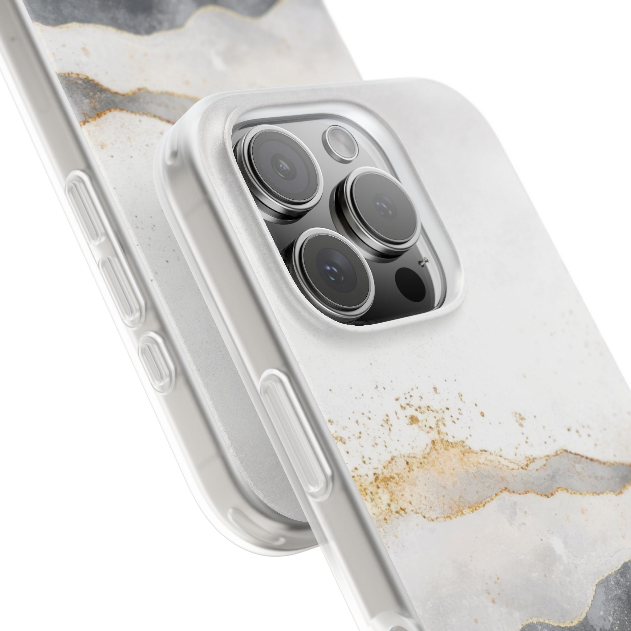 Elegant Marble Phone Case - iPhone 17/16/15 & Samsung A24