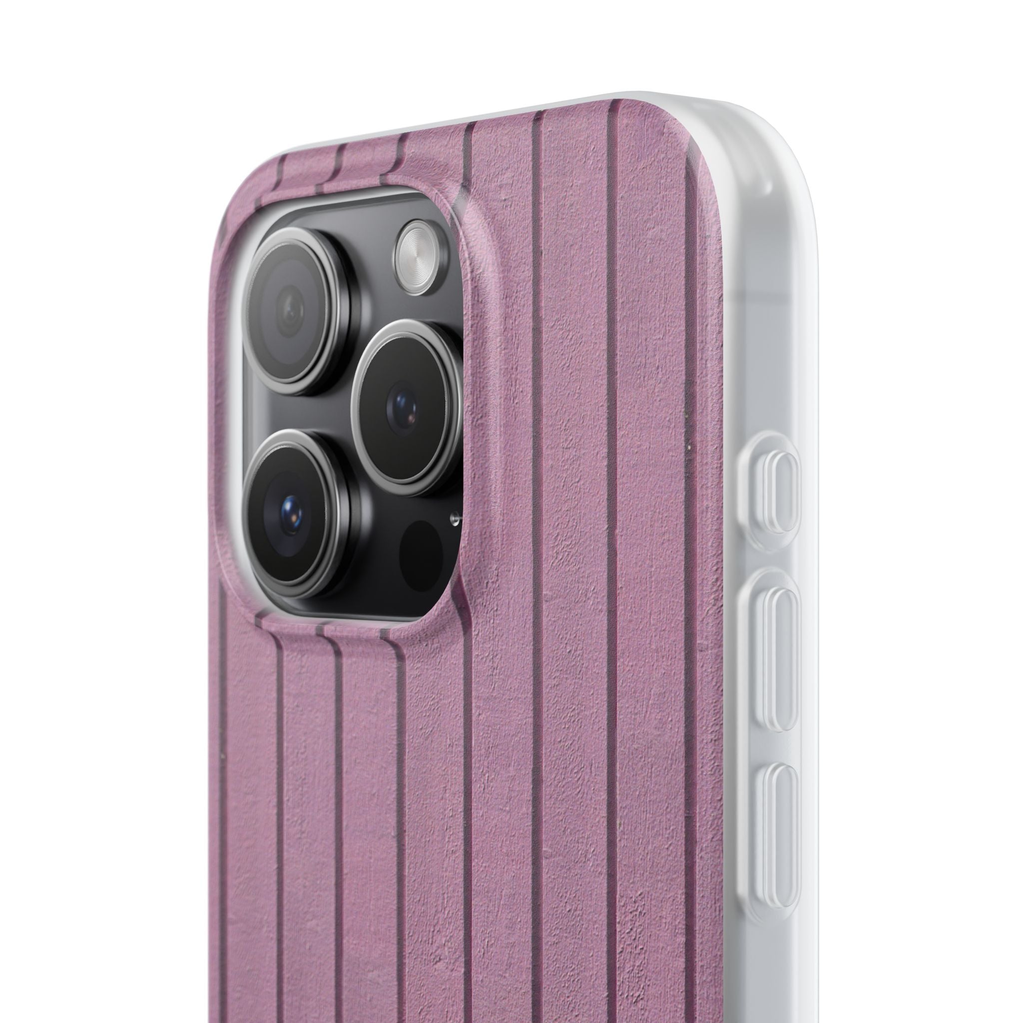 Rustic Wood Panel (Pink) Phone Case - iPhone 17/16/15 & Samsung A24