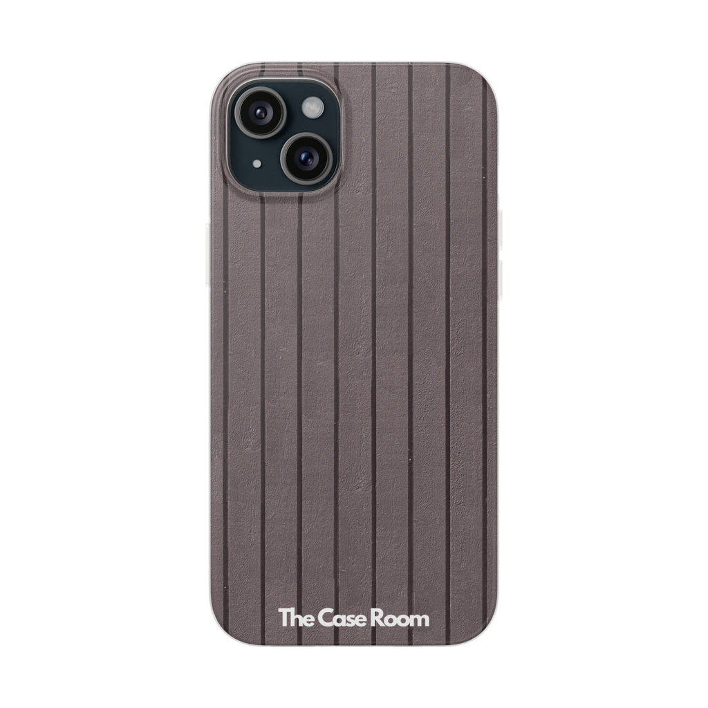 Rustic Wood Panel (Black) Phone Case - iPhone 17/16/15 & Samsung A24