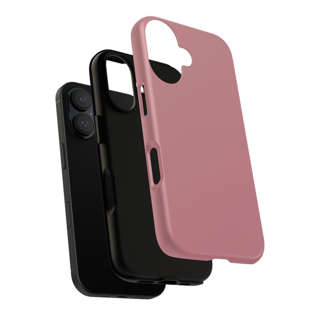 Tough iPhone Case (Rose Matte/Glossy) - Shockproof Durable Protective Cover