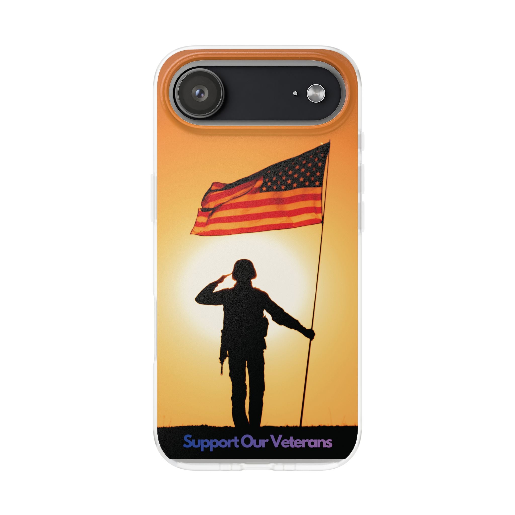 Veterans and Troops Support Phone Case - iPhone 17/16/15 & Samsung A24