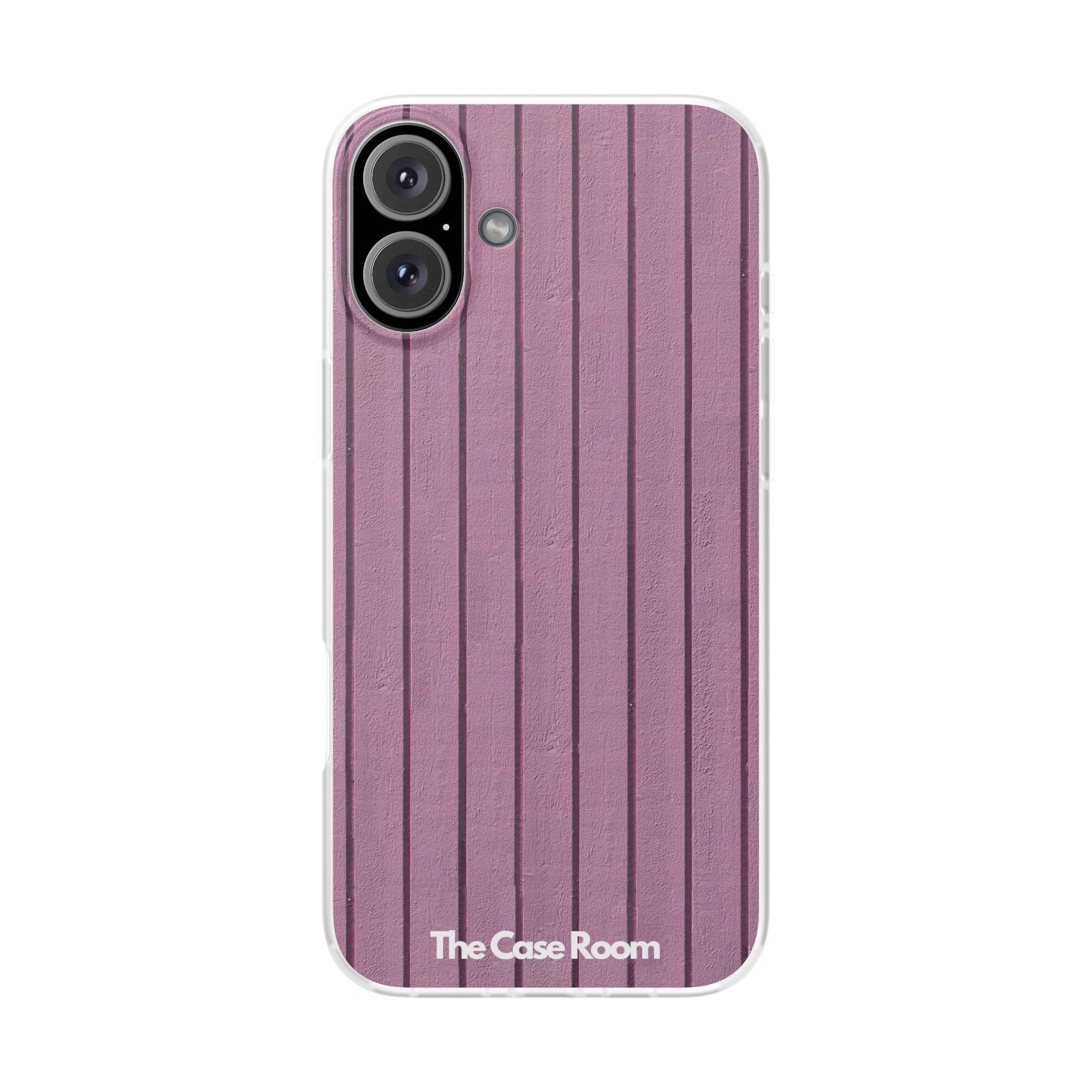 Rustic Wood Panel (Pink) Phone Case - iPhone 17/16/15 & Samsung A24