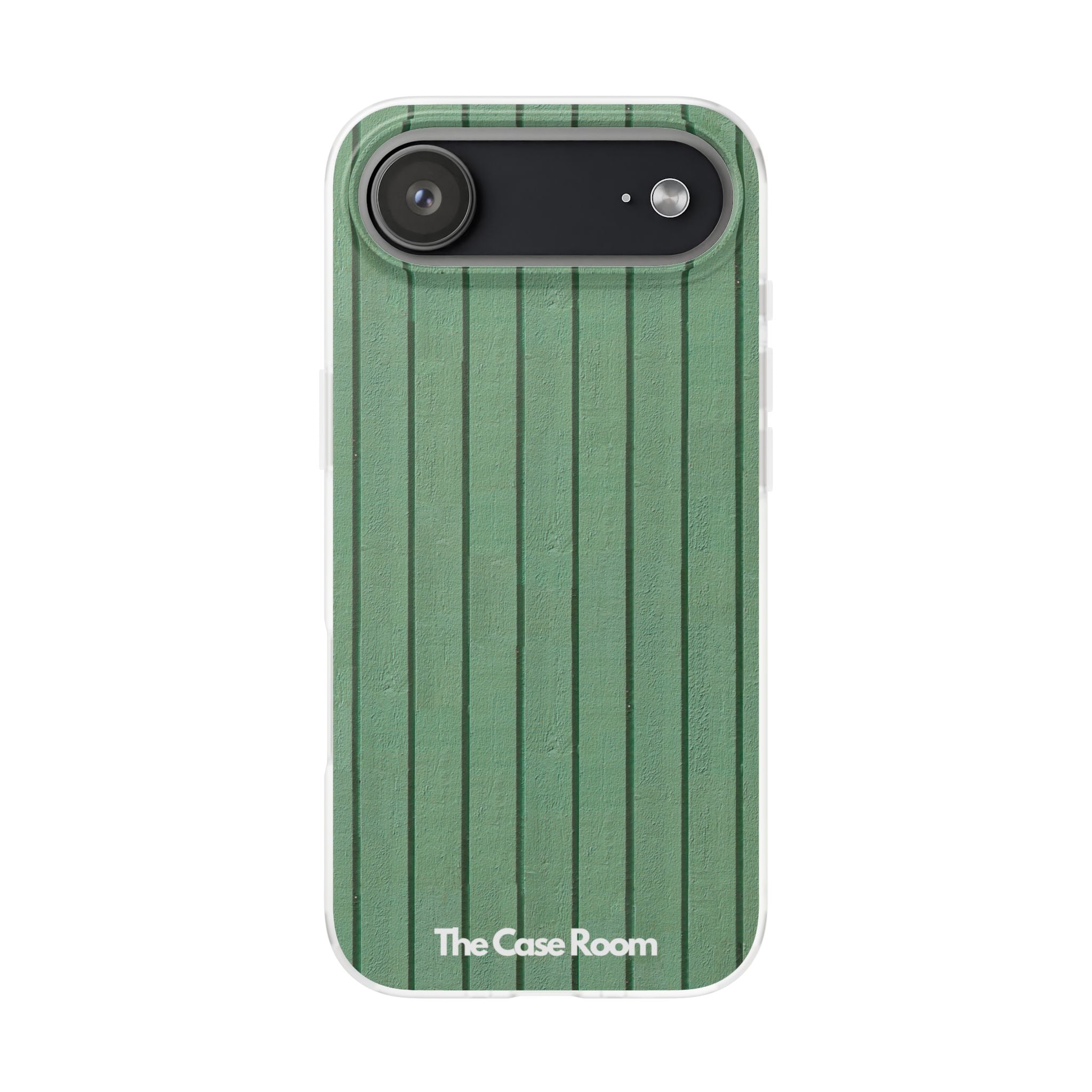 Rustic Wood Panel (Green) Phone Case - iPhone 17/16/15 & Samsung A24
