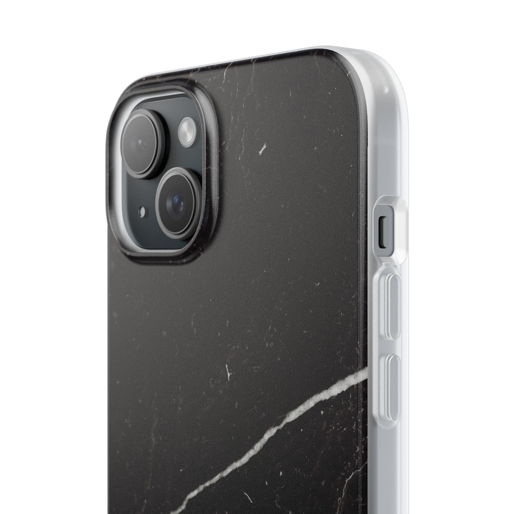 Black Marble Phone Case - iPhone 17/16/15 & Samsung A24