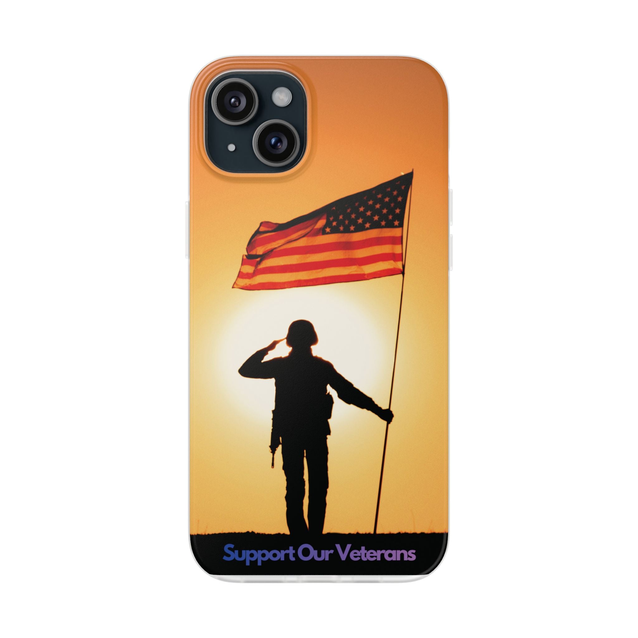 Veterans and Troops Support Phone Case - iPhone 17/16/15 & Samsung A24