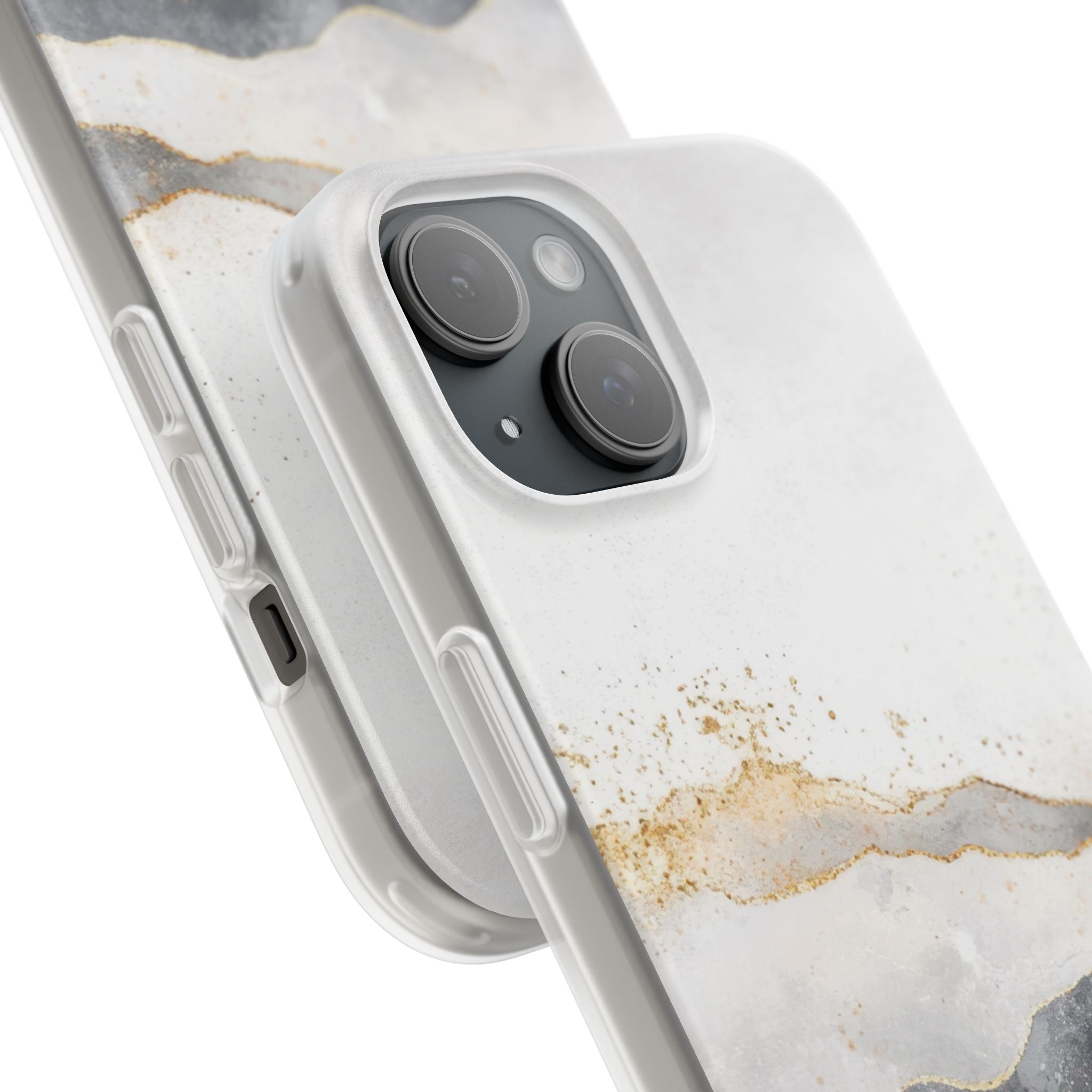 Elegant Marble Phone Case - iPhone 17/16/15 & Samsung A24