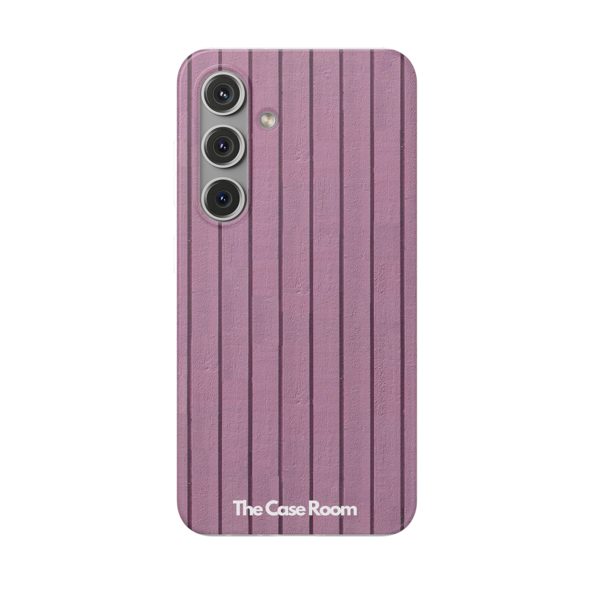 Rustic Wood Panel (Pink) Phone Case - iPhone 17/16/15 & Samsung A24