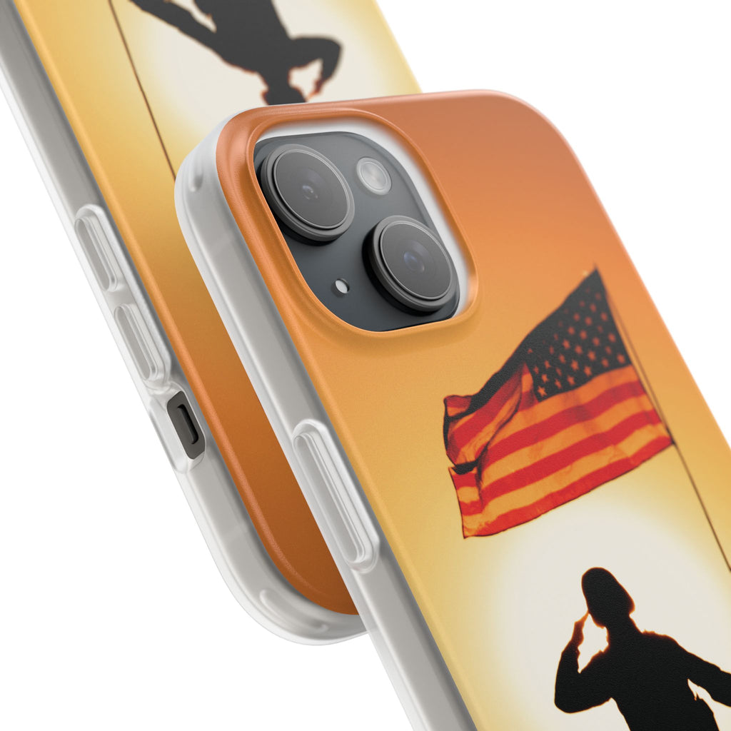 Veterans and Troops Support Phone Case - iPhone 17/16/15 & Samsung A24