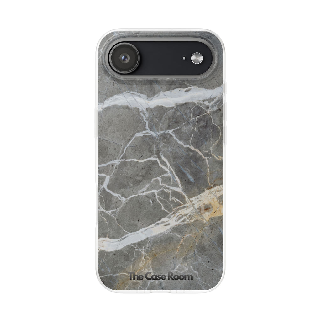 Gray Marble Phone Case - iPhone 17/16/15 & Samsung A24